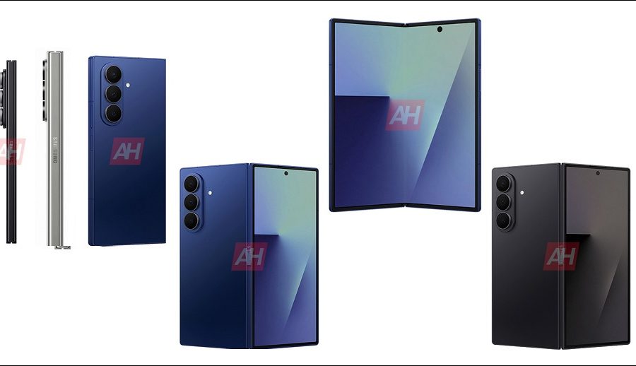 सामसङ ग्यालेक्सी जेड फोल्ड ७ को आधिकारिक रेन्डरहरू देखा परे