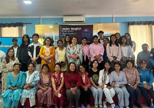 कामपा वडा नं १० मा साइबर सुरक्षा सचेतना कार्यशाला