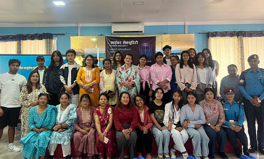 कामपा वडा नं १० मा साइबर सुरक्षा सचेतना कार्यशाला