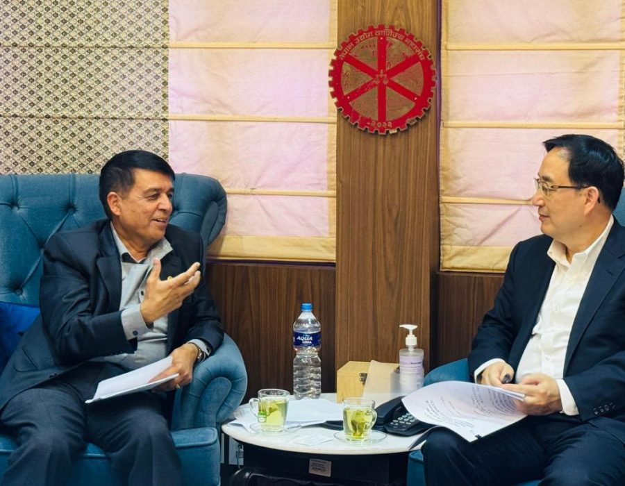 महासंघका अध्यक्ष ढकालद्वारा चीनको ग्वाङ्दोङ डिपार्टमेन्टका मन्त्रीसँग प्रविधि र नवप्रर्वतनमा सहकार्यको आग्रह