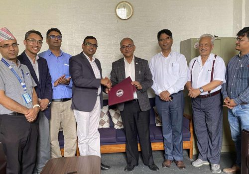 नेपाल इन्जिनियरिङ कलेज र नेपाली वास्तुविद् समाज बीच समझदारी