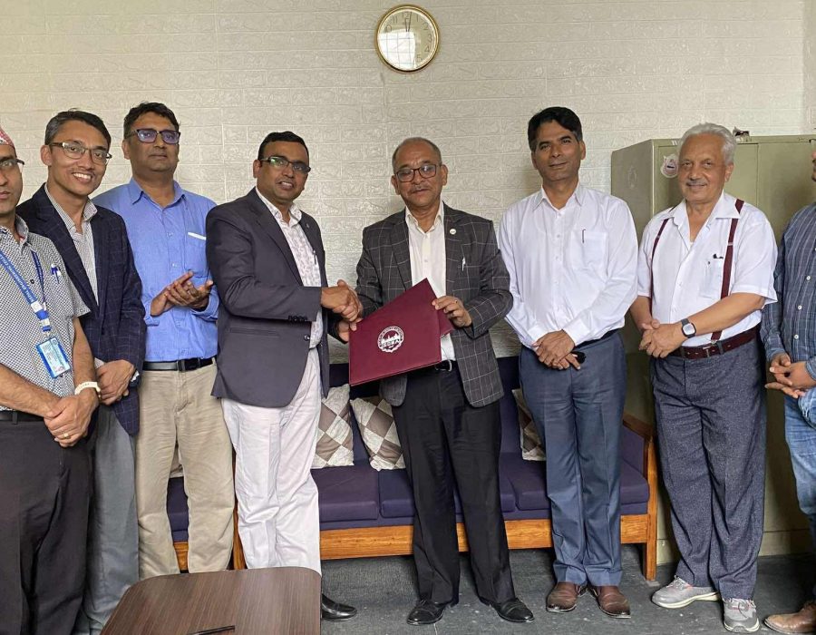 नेपाल इन्जिनियरिङ कलेज र नेपाली वास्तुविद् समाज बीच समझदारी