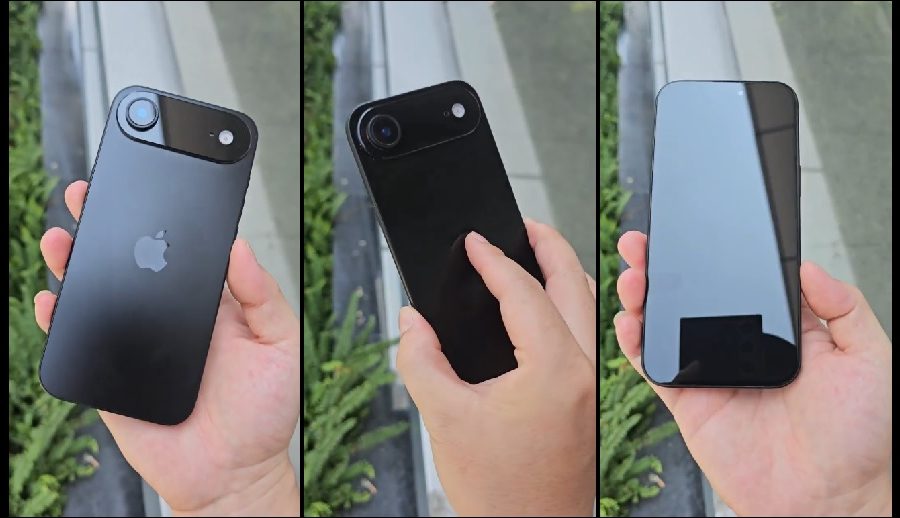 आईफोन १७ एयर डमी युनिटको नयाँ ह्यान्ड्स–अन भिडियो बाहिरियो