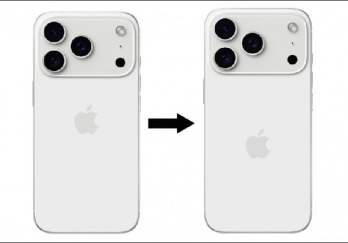 आईफोन १७ प्रो सिरिजमा एप्पल लोगो साविक भन्दा अर्कै ठाउँमा राखिने