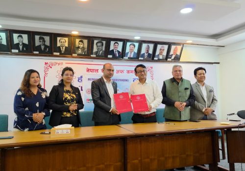 क्यान महासंघ र नेपाल चेम्बर अफ कमर्सबीच नेपालको सूचना प्रविधि क्षेत्र सुदृढ गर्न रणनीतिक समझदारी