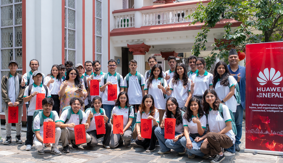 Huawei selects Top 5 students to represent Nepal in Seeds for the Future 2025 Regional Program in China