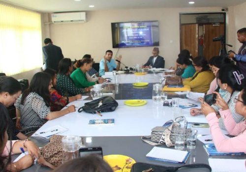 ‘डिजिटल मिडिया व्यवस्थापन र पत्रकार आचारसंहिता’सम्बन्धी अन्तरक्रिया कार्यक्रम सम्पन्न