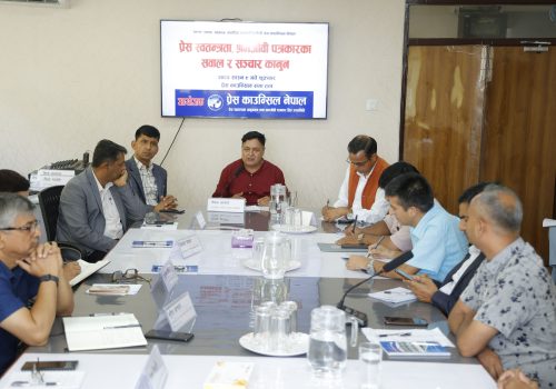 ‘प्रेस काउन्सिललाई पुनःसंरचना गर्नुपर्छ’