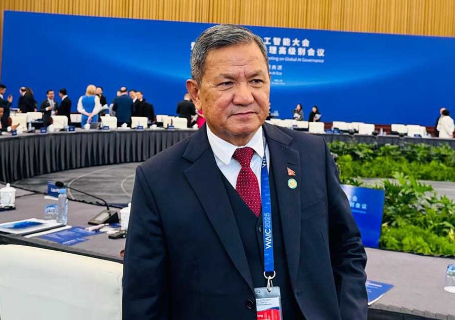 नेपालका लागि एआई विलासिता होइन: सञ्चारमन्त्री गुरुङ