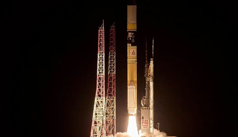 जापानको एच-२ए रकेटले विज्ञानसम्बन्धी भूउपग्रह सफलतापूर्वक प्रक्षेपण गर्यो