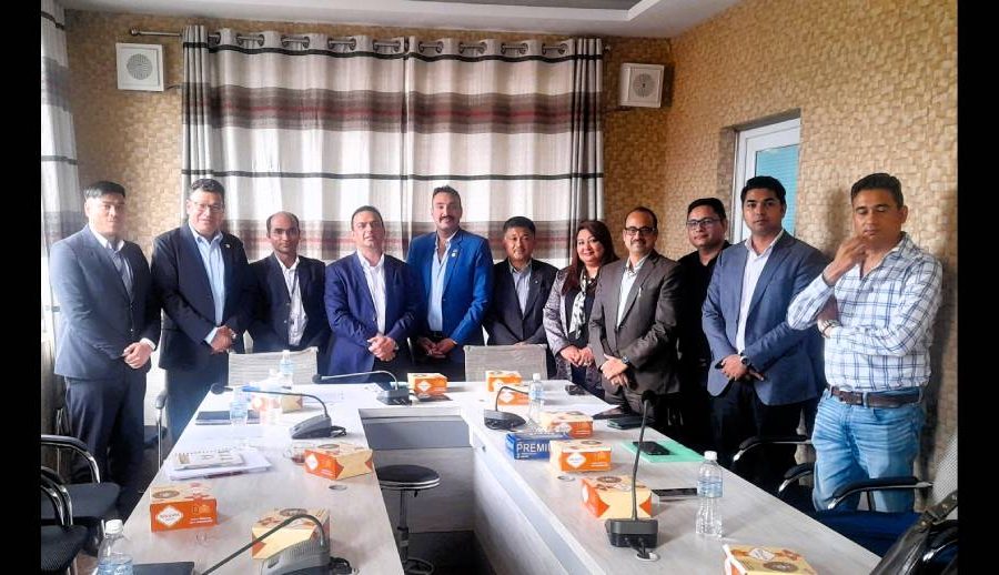 नाडा पदाधिकारी र यातायात व्यवस्था विभागका महानिर्देशकबीच छलफल