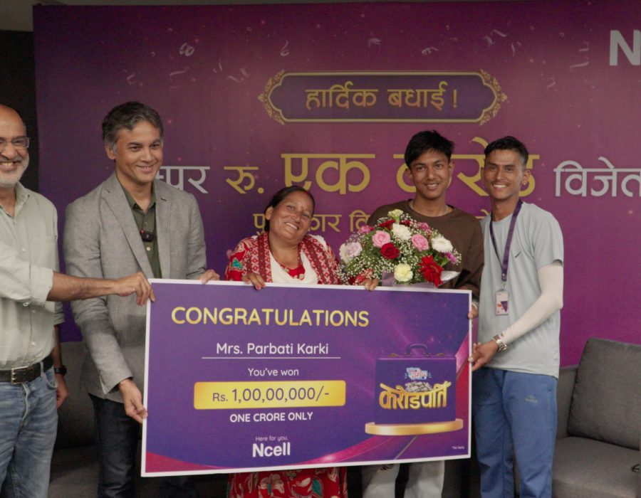 धादिङकि पार्वती बनिन् एनसेल करोडपति