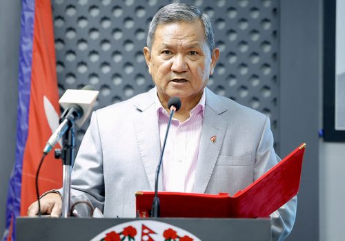 सञ्चार मन्त्री गुरुङ चीनमा आयोजना हुने आर्टिफिसियल इन्टेलिजेन्स सम्मेलनमा सहभागी हुँदै