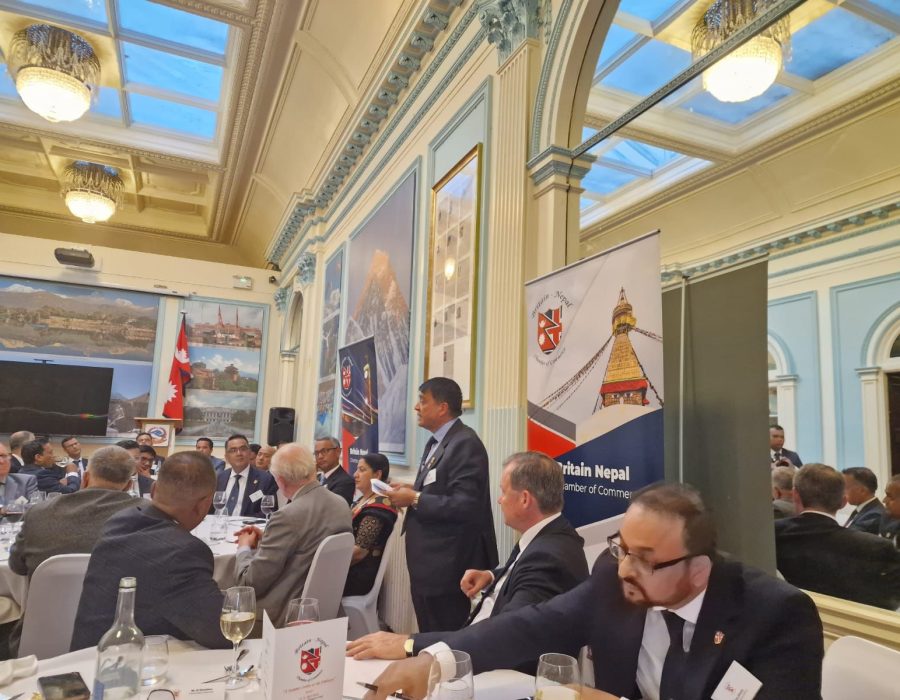 बेलायती कम्पनीहरूलाई नेपालमा लगानी गर्न महासंघ अध्यक्ष ढकालको आग्रह