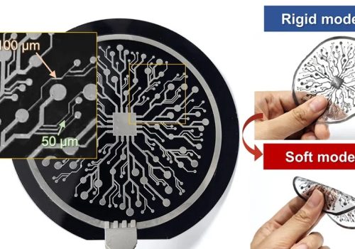नयाँ इलेक्ट्रोनिक मसी पत्ता लाग्यो, कडा र नरम अवस्थाबीच परिवर्तन गर्न सक्ने सर्किटहरू छाप्न प्रयोग गर्न सकिने