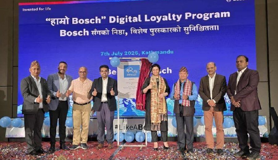 बोश नेपालले मेकानिकहरुको लागि ल्यायो डिजिटल लोयल्टी कार्यक्रम ‘हाम्रो बोश’