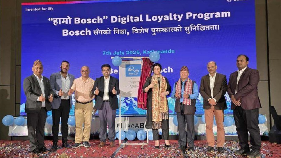 बोश नेपालले मेकानिकहरुको लागि ल्यायो डिजिटल लोयल्टी कार्यक्रम ‘हाम्रो बोश’