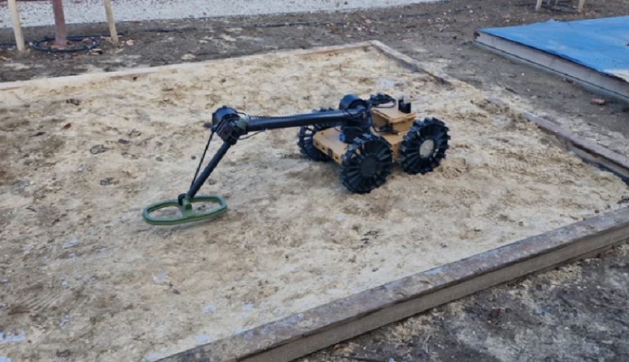 टर्कीले विकास गर्यो घातक विस्फोटक पदार्थ पत्ता लगाउने स्वचालित रोबोट