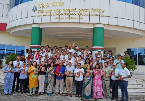 पुस्तक बिक्रीबाट सङ्कलित रु १२ करोड आविष्कार केन्द्रलाई