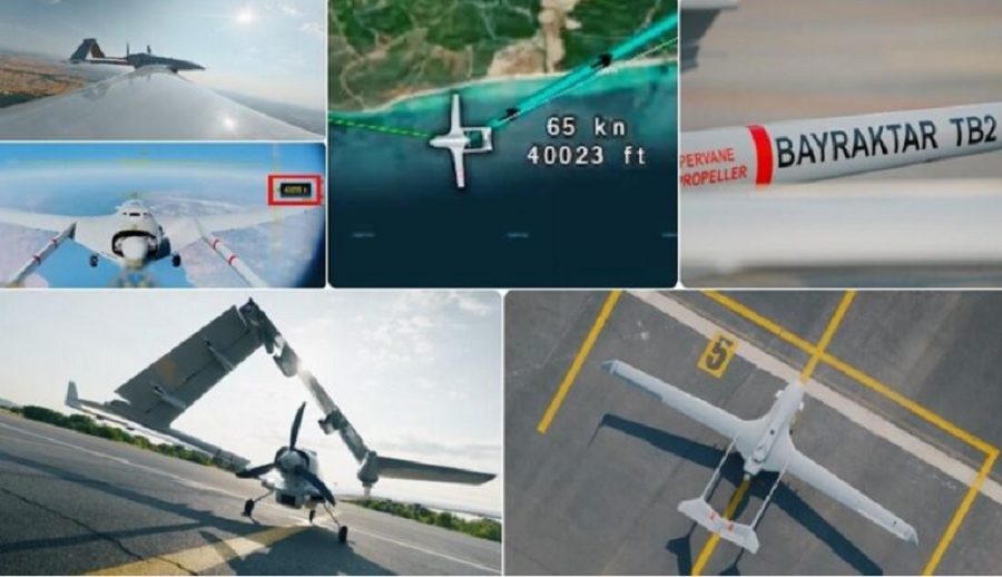 आर्टिफिसियल इन्टेलिजेन्सले सुसज्जित बेरक्टर टीबी२टी–एआई ड्रोनले तोड्यो उचाइको रेकर्ड