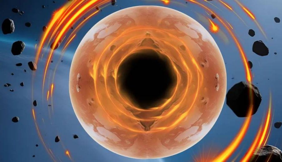 डार्क म्याटरले भित्रैबाट एक्सोप्लानेटलाई निल्न सक्ने ब्ल्याक होल निर्माण गर्न सक्ने