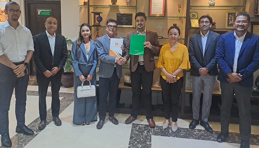 नबिल बैंक र निम्बजबीच अन्तर्राष्ट्रिय डाटा ई–सिम र ड्राइभिङ अनुमतिपत्रका लागि सम्झौता