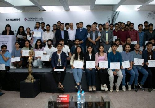 Samsung awards certificates to 56 students of Samsung Innovation Campus in Nepal
