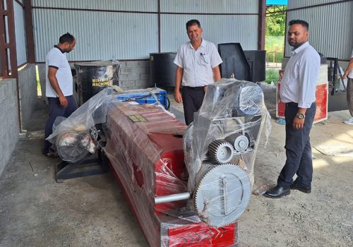 फोहरमैला प्रशोधन केन्द्रमा उपकरण जडान