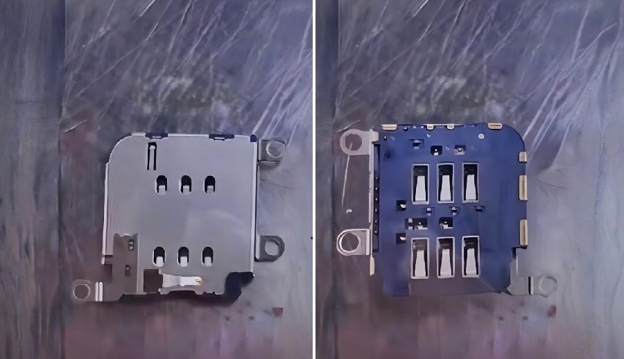 आईफोन १७ प्रोको सिम कार्ड स्लट लीक तस्बिरहरूमा देखा परे