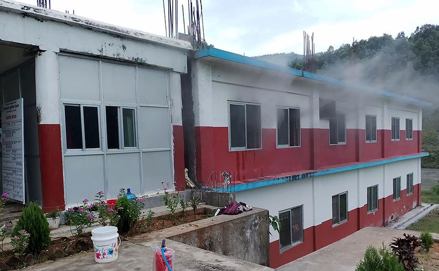 कालीगण्डकी बहुप्राविधिक शिक्षालयमा आगलागी