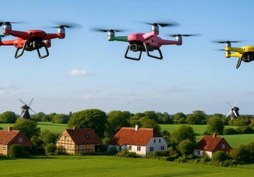 डेनमार्कमा पुनः ड्रोन गतिविधि, विमानस्थलहरू अस्थायी रूपमा बन्द