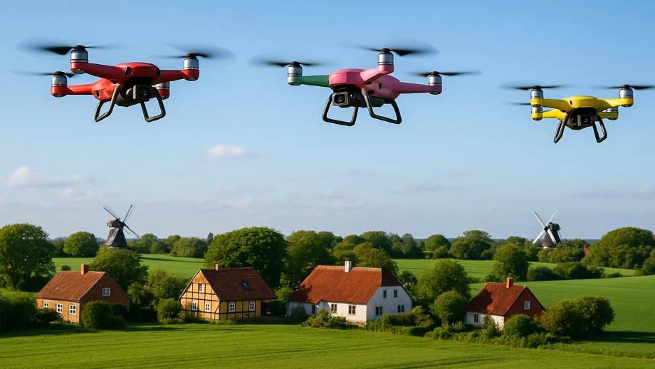 डेनमार्कमा पुनः ड्रोन गतिविधि, विमानस्थलहरू अस्थायी रूपमा बन्द