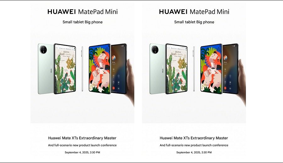 ह्वावे मेटप्याड मिनीको लन्च अघि टिजर सार्वजनिक