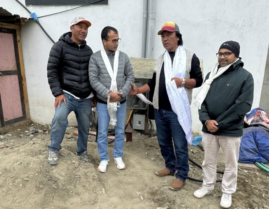 मुस्ताङको चराङमा ‘चार्जिङ स्टेसन’