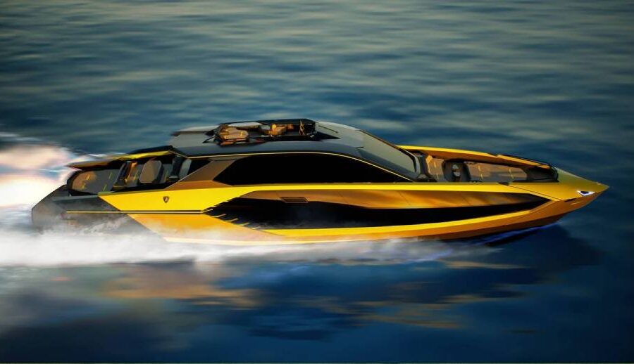 ल्याम्बोर्गिनीले ल्यायो सुपरयाट, मूल्य १ करोड डलरसम्म पर्न सक्ने