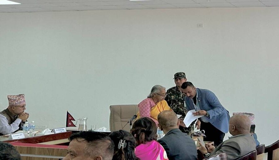 नाडा प्रतिनिधिद्वारा नेपालको वर्तमान जटिल अवस्थाबारे प्रधानमन्त्रीसँग छलफल