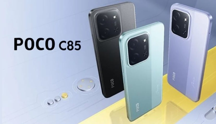 पोको सी८५ स्मार्टफोन हिलियो जी८१ अल्ट्रा चिप र ६००० एमएएच ब्याट्रीको साथ सार्वजनिक