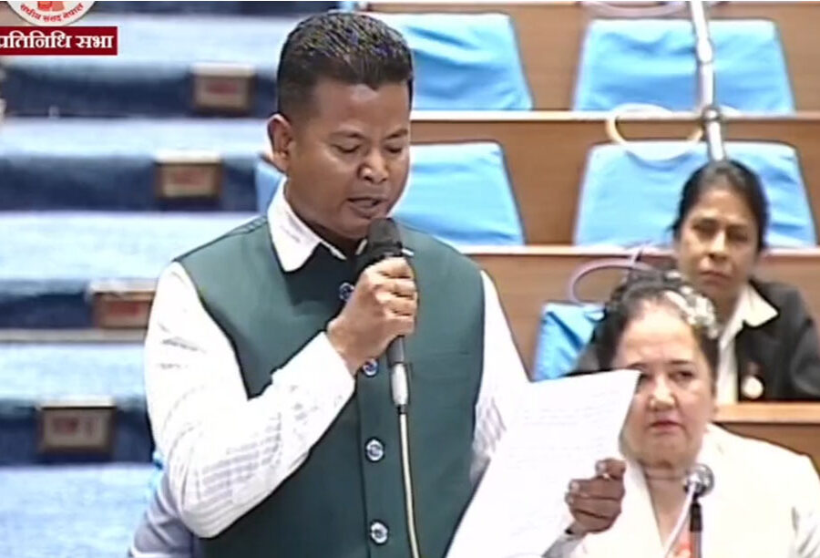 सामाजिक सञ्जाल र डिजिटल प्लेटफर्म बन्द गर्ने सरकारको निर्णयमा रास्वपाका सांसद चौधरीको विरोध