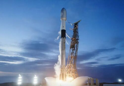 स्पेसएक्सद्वारा भ्याण्डेनबर्गबाट २८ वटा नयाँ स्टारलिङ्क स्याटेलाइट प्रक्षेपण