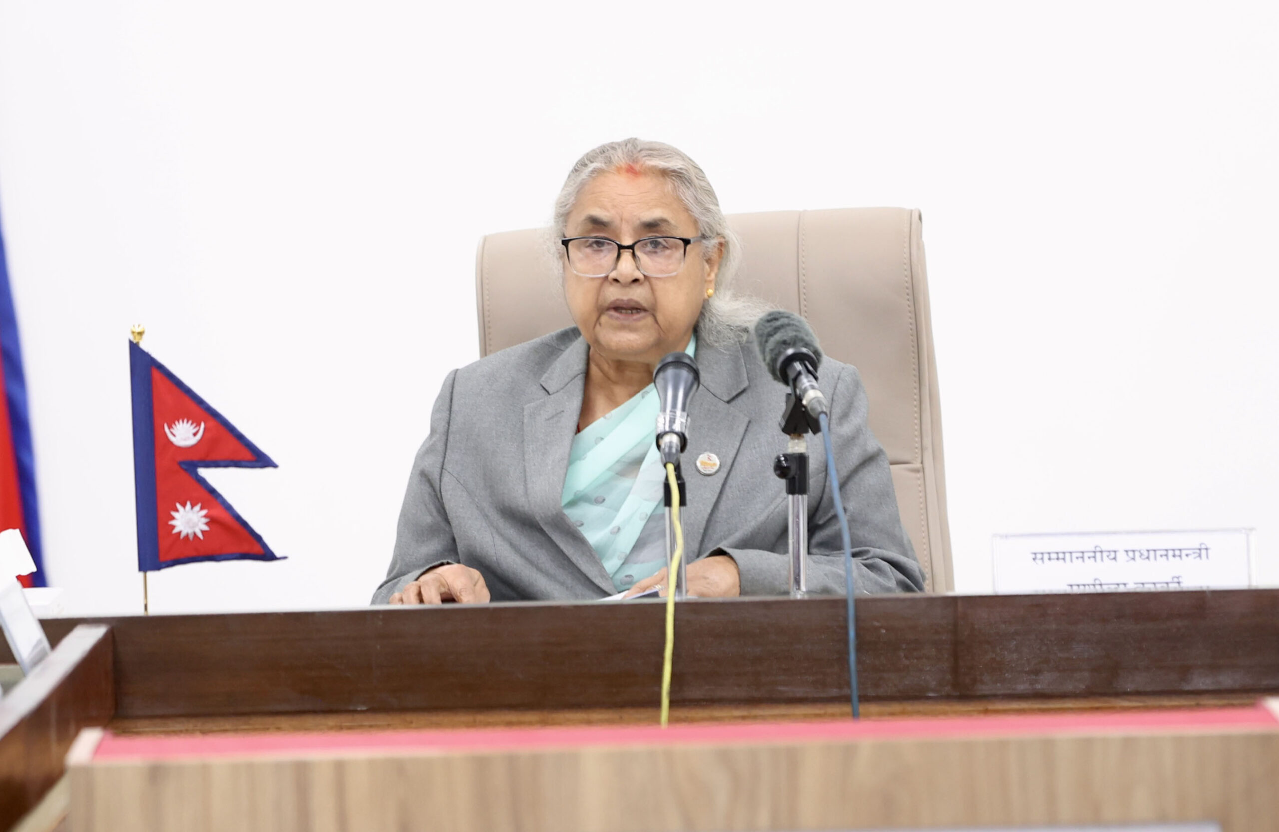 प्रधानमन्त्री सुशीला कार्कीको नाममा सामाजिक सञ्जालमा सिर्जना गरिएका आइडीहरु नक्कली