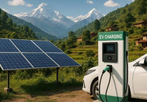 गुर्जाघाटमा सोलार प्यानलबाट ‘चार्जिङ स्टेसन’