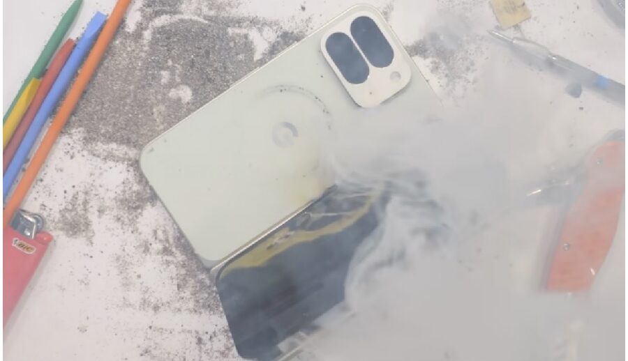 गुगल पिक्सेल १० प्रो फोल्ड ‘एक्सट्रिम ड्युरेबेलिटी टेस्ट’ को क्रममा विस्फोट