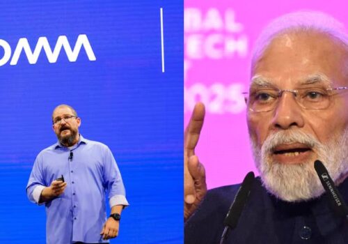 भारतीय प्रधानमन्त्री मोदीले भेटे क्वालकमका अध्यक्ष तथा मुख्य कार्यकारी सीईओ