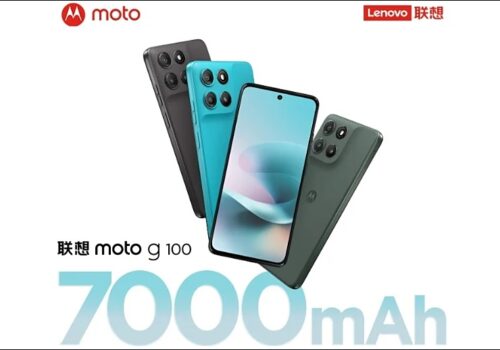 मोटो जी१०० सार्वजनिक; स्न्यापड्रागन ७एस जेन २ र ७,००० एमएएच ब्याट्री समावेश