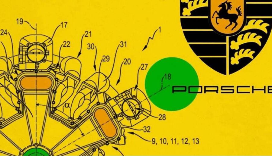 पोर्शले दर्ता गर्यो १८ सिलिन्डर भएको इन्टर्नल कम्बश्चन इन्जिनको पेटेन्ट