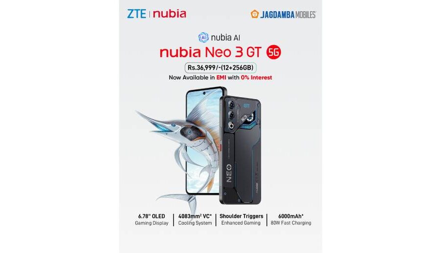 ZTE launches nubia Neo 3 GT 5G in Nepal: Power meets performance