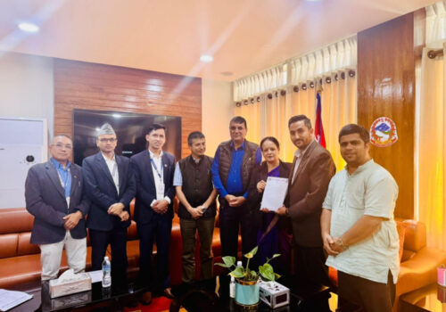 प्रेस काउन्सिलद्वारा सञ्चारमन्त्री  खरेलसमक्ष कार्ययोजना पेस