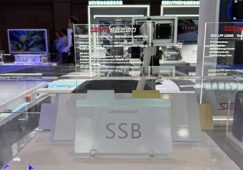 सुनवोडाले ४०० वाट आवर/केजी ऊर्जा घनत्व भएको अर्को पुस्ताको सोलिड-स्टेट ब्याट्री अनावरण गर्यो