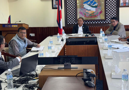 नगर विकास कोषलाई ई-मोबिलिटीका क्षेत्रमा लगानी गर्न ऊर्जा मन्त्रीको सुझाव