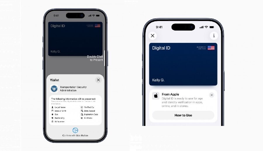 एप्पल डिजिटल आईडी अब अमेरिकी राहदानीहरूको लागि उपलब्ध